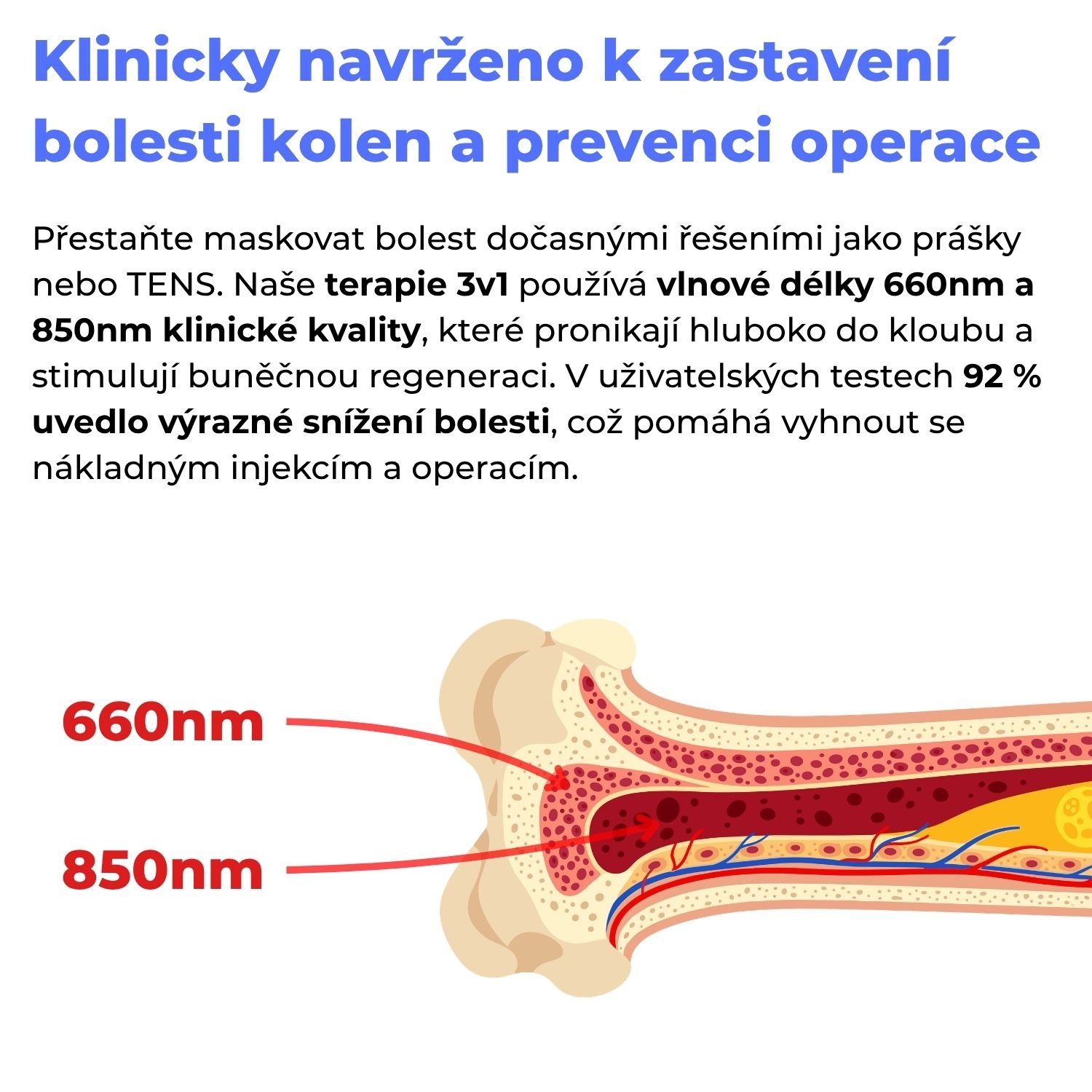 Norlume terapeutický pás - detail
