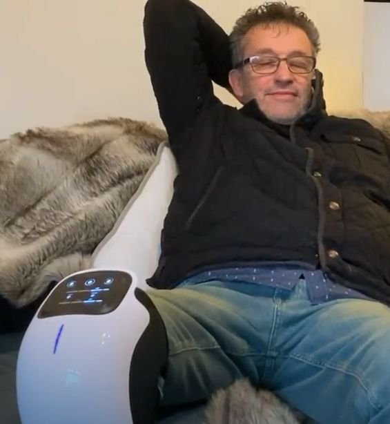 Zákazník používající Norlume pás doma